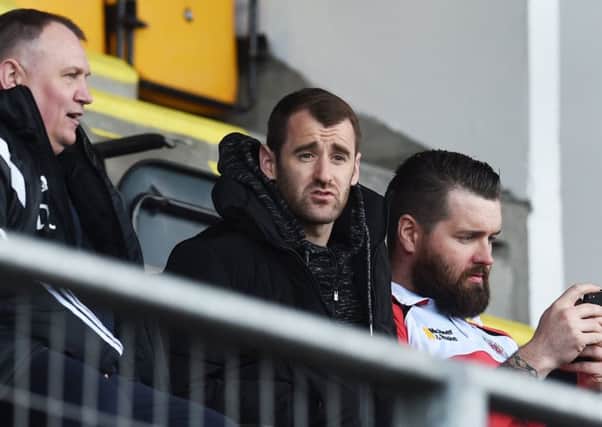 Aberdeen's Niall McGinn sat out last weekend's win over St Johnstone with a groin strain. Picture: Craig Foy/SNS