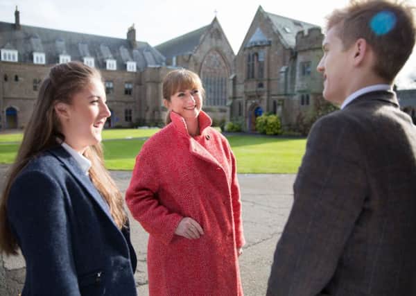 Warden Elaine Logan places a particular emphasis on the pastoral care offered to pupils at Glenalmond College. Picture: Ashley Coombes