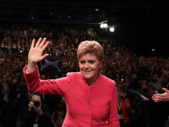 Nicola Sturgeon attacked the Tories over rape clause