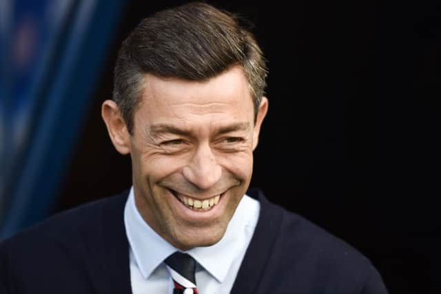 Rangers manager Pedro Caixinha will face Celtic for the first time on Sunday. Picture: SNS