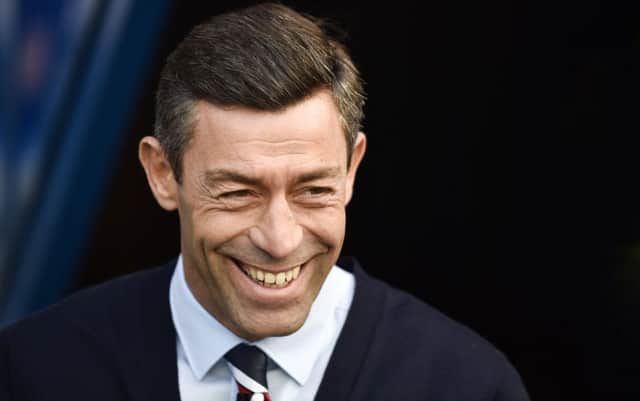 Rangers manager Pedro Caixinha will face Celtic for the first time on Sunday. Picture: SNS