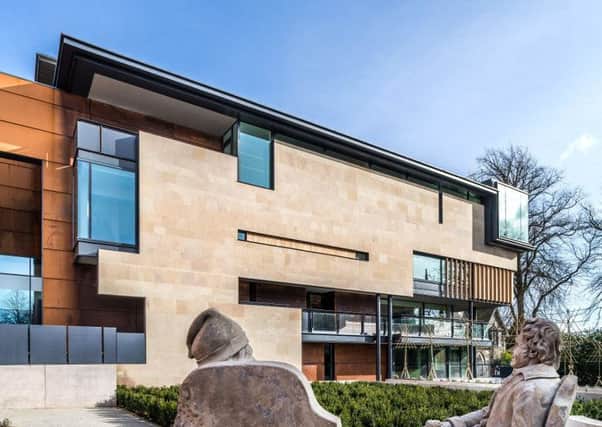 The extension to Dunfermline's Carnegie Library houses a gallery, museum and exhibition space. Picture: Contributed