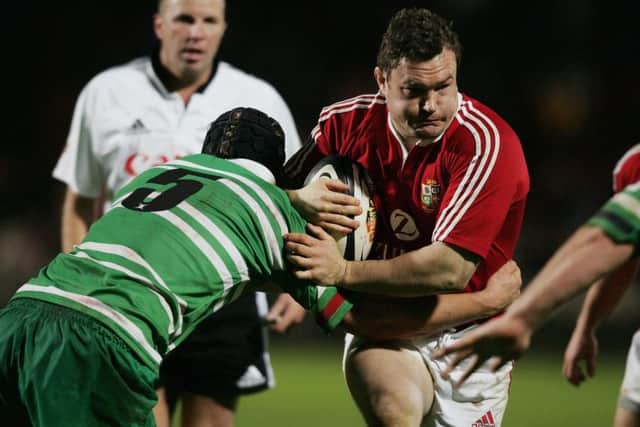 Gordon Bulloch in action for the Lions during the tourists' match against Manawatu in New Zealand in 2005. Picture: David Rogers/Getty Images