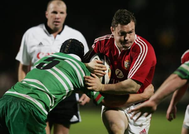 Gordon Bulloch in action for the Lions during the tourists' match against Manawatu in New Zealand in 2005. Picture: David Rogers/Getty Images