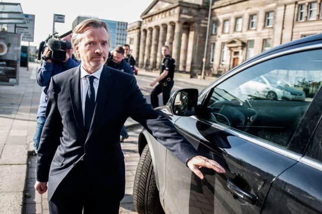Former Rangers owner Craig Whyte at the High Court in Glasgow. Picture: John Devlin