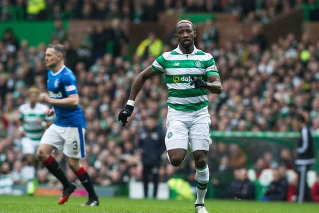 The 1-1 draw in March was the only Old Firm game in which Moussa Dembele has failed to score. Picture: John Devlin