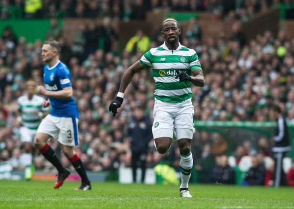 The 1-1 draw in March was the only Old Firm game in which Moussa Dembele has failed to score. Picture: John Devlin