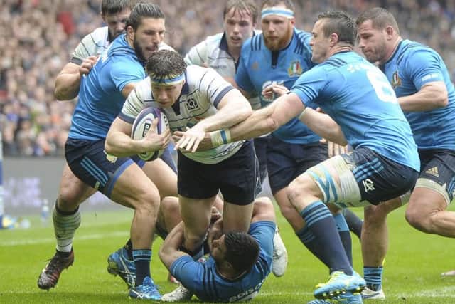 Hamish Watson missed out on Lions selection.
Picture: Neil Hanna