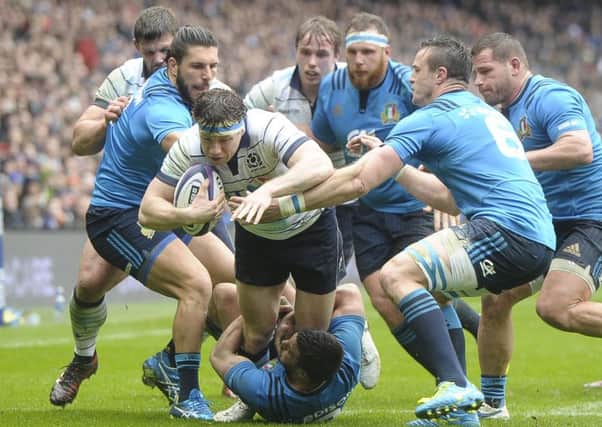 Hamish Watson missed out on Lions selection.
Picture: Neil Hanna