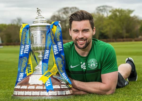 Hibernian's Darren McGregor looking ahead to the Scottish Cup semi-final against Aberdeen. Picture: Bill Murray/SNS