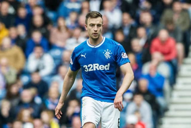 Rangers centre-back Danny Wilson. Picture: John Devlin