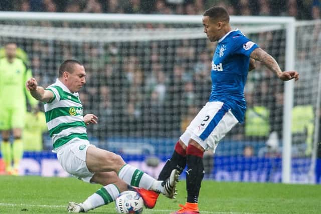 Celtic skipper Scott Brown will have to keep his temper in check. Picture: John Devlin