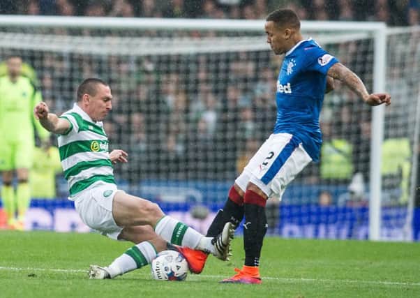 Celtic skipper Scott Brown will have to keep his temper in check. Picture: John Devlin
