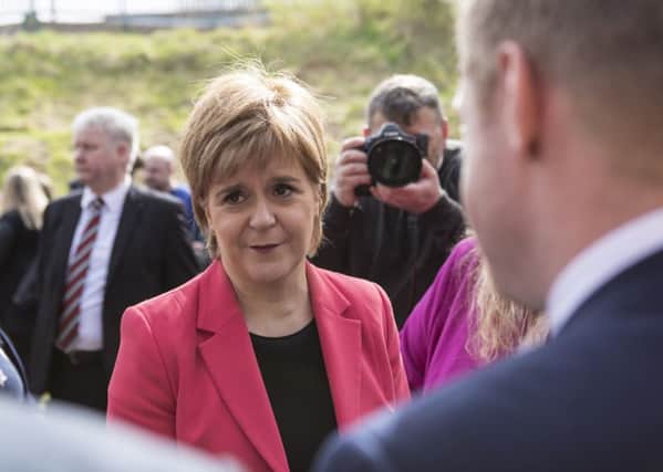 Nicola Sturgeon joined candidates in Edinburgh to launch the SNP's manifesto for the 2017 local government election.