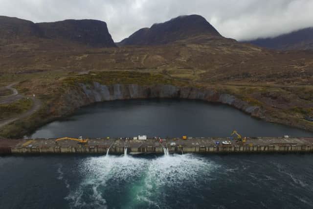 Kishorn was historically used for oil and gas fabrication. Picture: Contributed