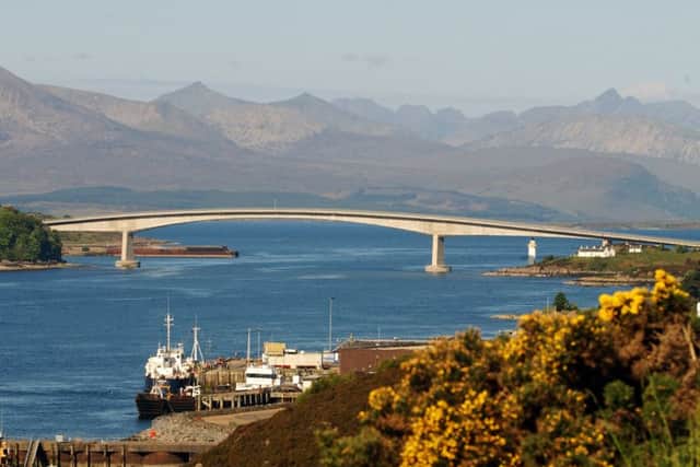 The dry dock was last used in 1994 to work on the Skye Bridge. Picture: Neil Hanna
