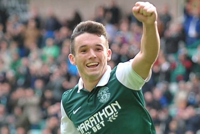 John McGinn will be key to Hibs' chances. Picture: Jane Barlow