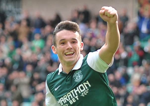 John McGinn will be key to Hibs' chances. Picture: Jane Barlow