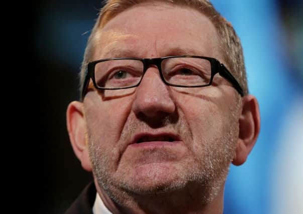 Len McCluskey re-elected to head the UKs biggest union. Picture: PA