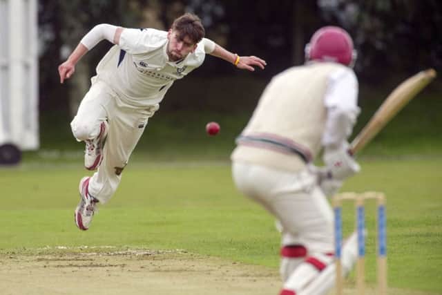 Former Durham all-rounder Dylan Budge, left, who has joined Grange. Picture: Calum MacLeod