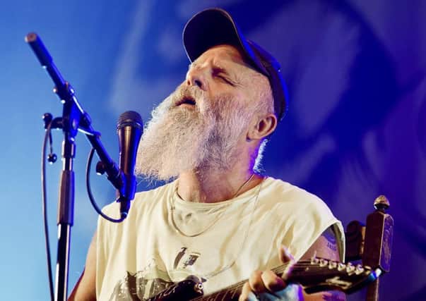 Steve Wold fluctuated between genuinely emotive country-sad acoustic poignancy and grizzled, ear-punishing electric blues-rock. Picture: Getty