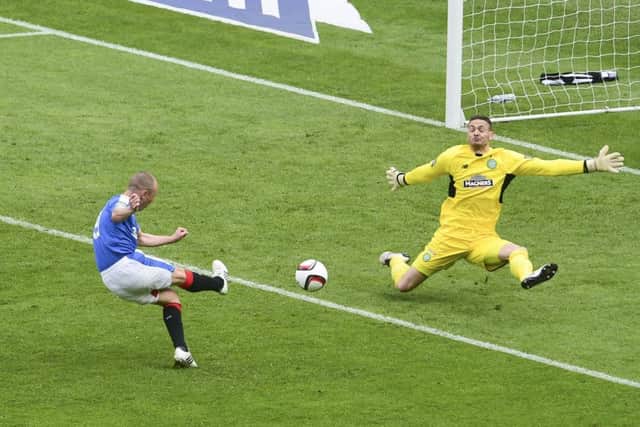 Kenny Miller has netted for both halves of the Old Firm. Picture: Bill Murray/SNS