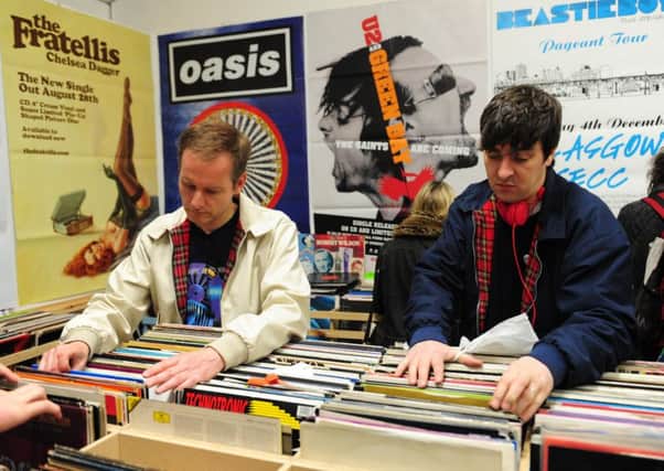 Vinyl sales are at a 25-year-high. Picture: Ian Rutherford