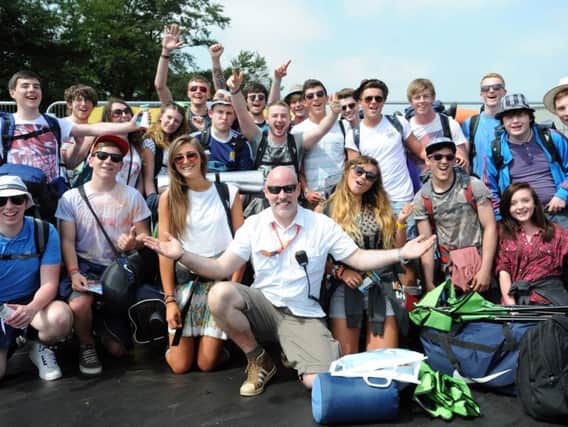 T in the Park boss Geoff Ellis says fans are no longer happy to "rough it" at music festivals.