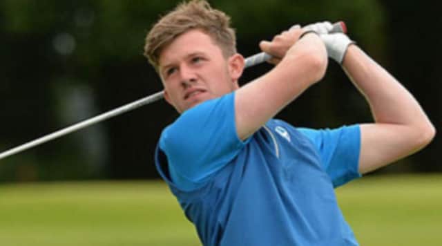 Connor Syme won the Battle Trophy at Crail Golfing Society by five shots