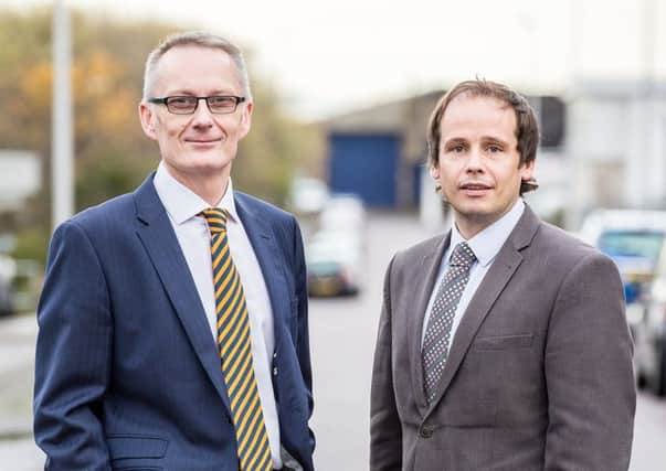 Andrew Hall, left, MD of Jasmine, and Danny Cowie, boss of parent group Jasmine Holdings, hailed the deals. Picture: Contributed