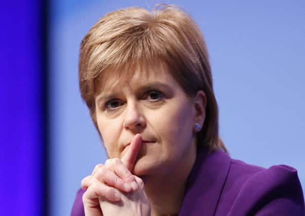 First Minister Nicola Sturgeon, who has said that Tory "hard-liners" want to "take over the country" by winning more power in the general election. Picture: Jane Barlow/PA Wire