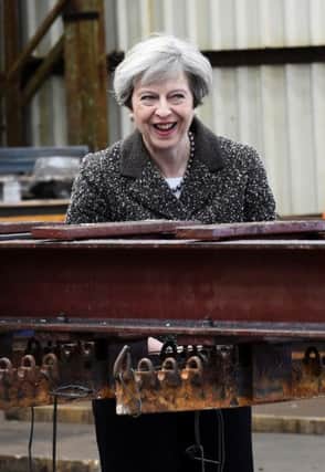 Britain's Prime Minister Theresa May  goes to the polls in an early general election on  8 June 8. Picture: AFP/Getty Images