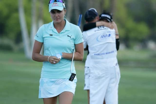 Lexi Thompson suffered a four-stroke penalty during the ANA Inspiration. Picture: Getty