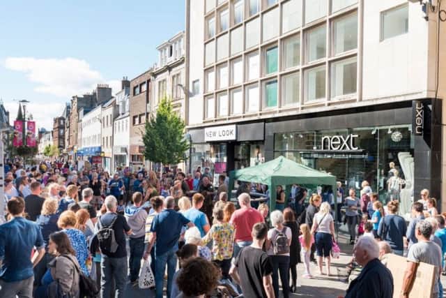 Fashion chains Next and New Look occupy the site on Perth's High Street. Picture: Contributed