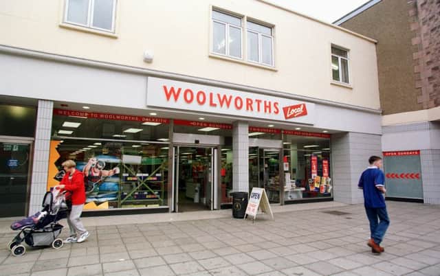 Woolworths in Dalkeith in 1998.