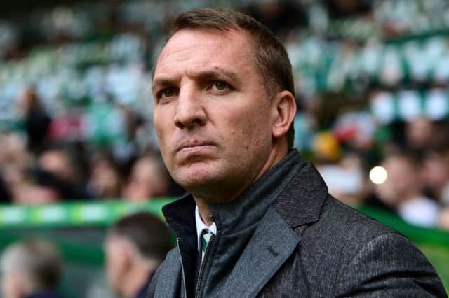Brendan Rodgers wasn't impressed by what he saw. Picture: Getty