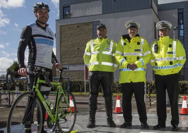 Police Scotland launch Operation Close Pass, which will see drivers pulled over for passing too closely an unmarked police cyclist.