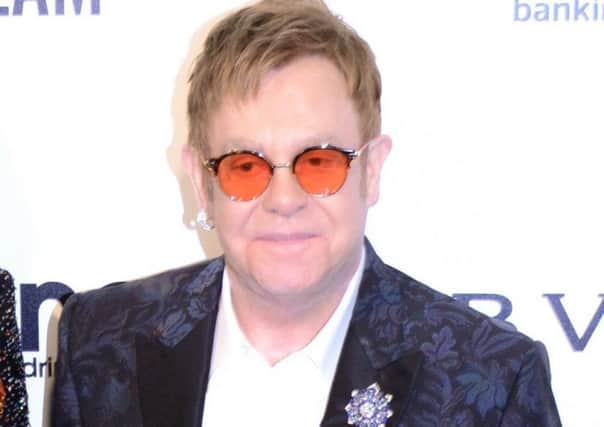 Sir Elton John has cancelled a series of shows in the US. Picture: Billy Benight/PA Wire