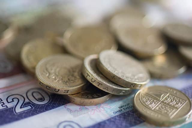 Having a mountain of cash locked away 'could spell danger' in uncertain times, warned Bank of Scotland's Colin Walls. Picture: John Devlin