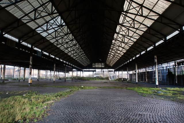 The former cattle market in Duke Street, Glasgow, which has lain empty since 1988. Picture: John Devlin/TSPL