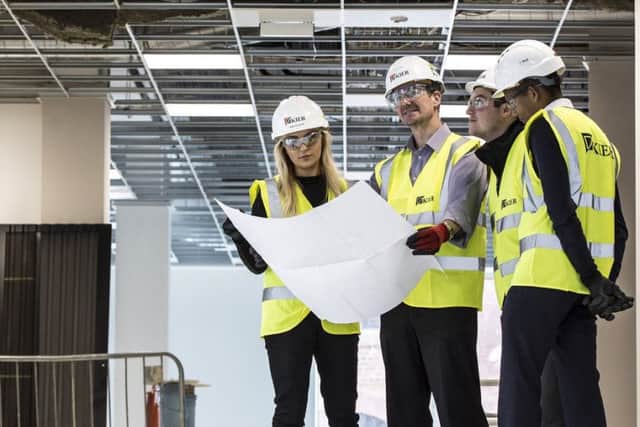Kier said the deals will provide about 50 job opportunities for suppliers across North Lanarkshire. Picture: Contributed