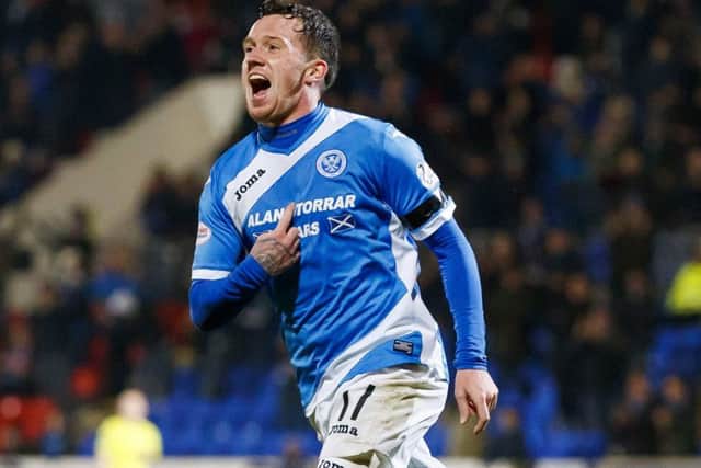 St Johnstone's Danny Swanson is joining Hibs next season. Picture: Roddy Scott/SNS