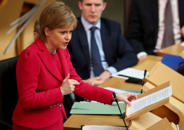 Nicola Sturgeon had been due to announce the next steps she would take. Picture: PA