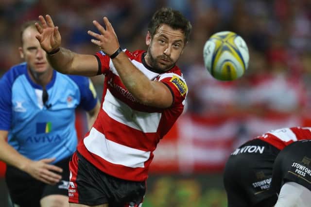 Scotland scrum-half and captain Greig Laidlaw in action for Gloucester. Picture: Michael Steele/Getty Images