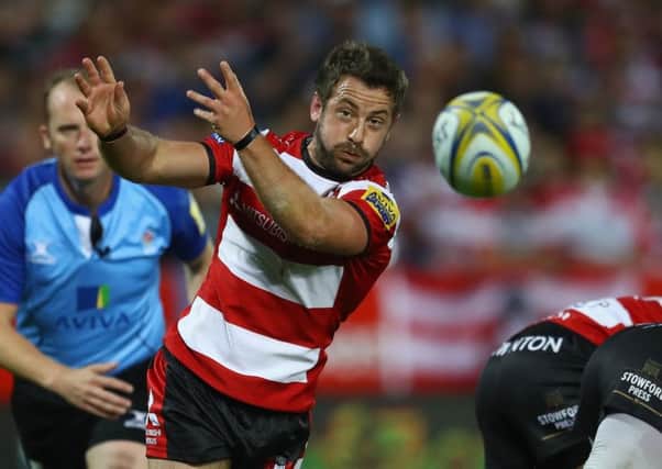 Scotland scrum-half and captain Greig Laidlaw in action for Gloucester. Picture: Michael Steele/Getty Images