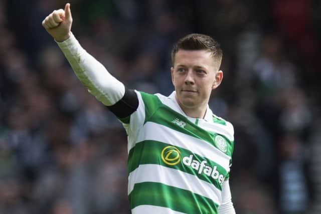 Callum McGregor netted Celtic's opening goal in Sunday's 2-0 Scottish Cup semi-final win over Rangers. Picture: SNS