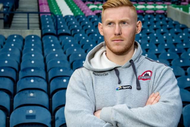 Wing Rory Scholes says Edinburgh still have a lot to play for. Picture: Ross Parker/SNS