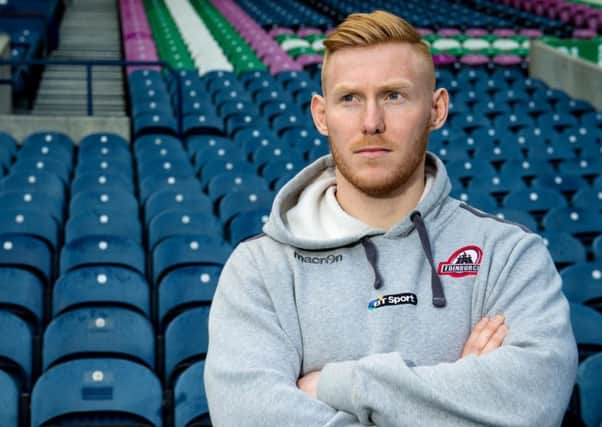 Wing Rory Scholes says Edinburgh still have a lot to play for. Picture: Ross Parker/SNS