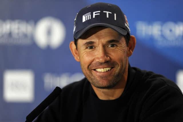 Padraig Harrington has cleared the air with Masters champion Sergio Garcia. Picture: Ian Rutherford