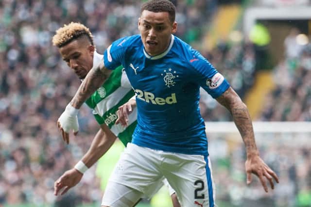 James Tavernier and Rangers will square off against Celtic once again this weekend. Picture: John Devlin
